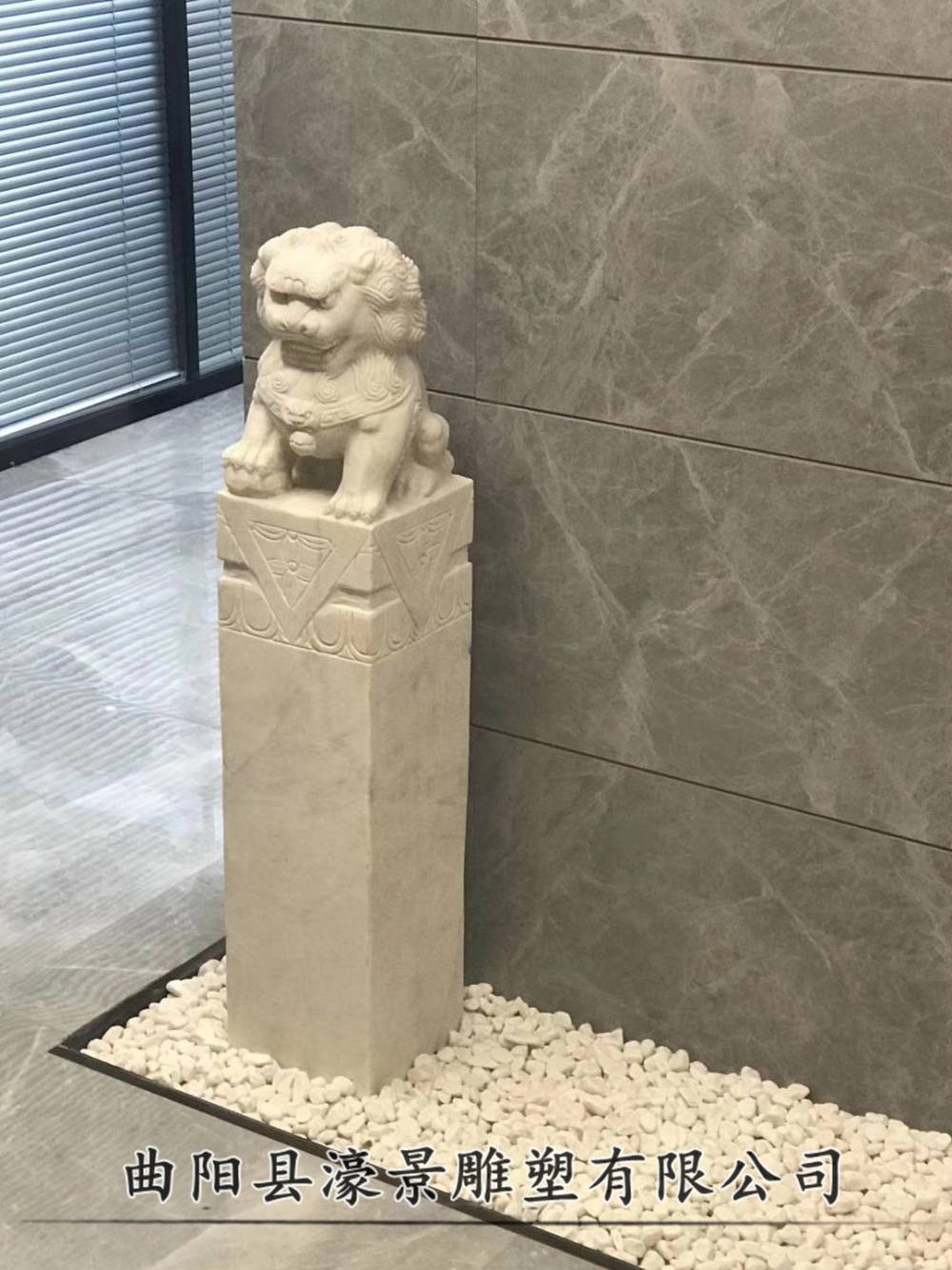 牡丹江汉白玉拴马桩 仿古拴马桩 厂家*