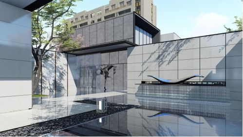 城 启丨极简美学空间,灵动艺术生活馆 张家港湖悦天境生活馆景观设计