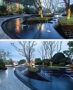 景观水景与景观艺术的交融