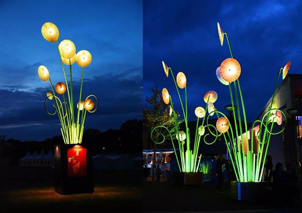 灯光与自然的共舞 广东景观灯厂家如何以照明艺术装点园林之美