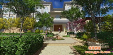 陕西观源景观设计 凤翔别墅住宅景观艺术之美