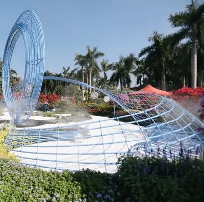 肥宅福利！莲花山花展人潮堪比春运？VR看展带你轻松漫步景观艺术